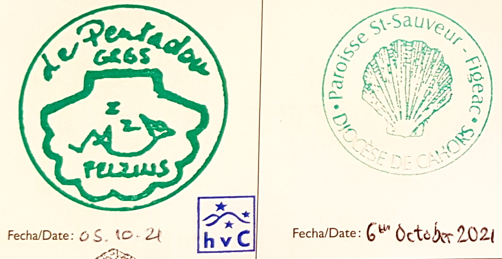 Pilgrim stamps