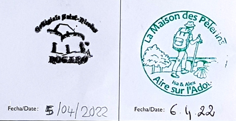 Pilgrim stamps